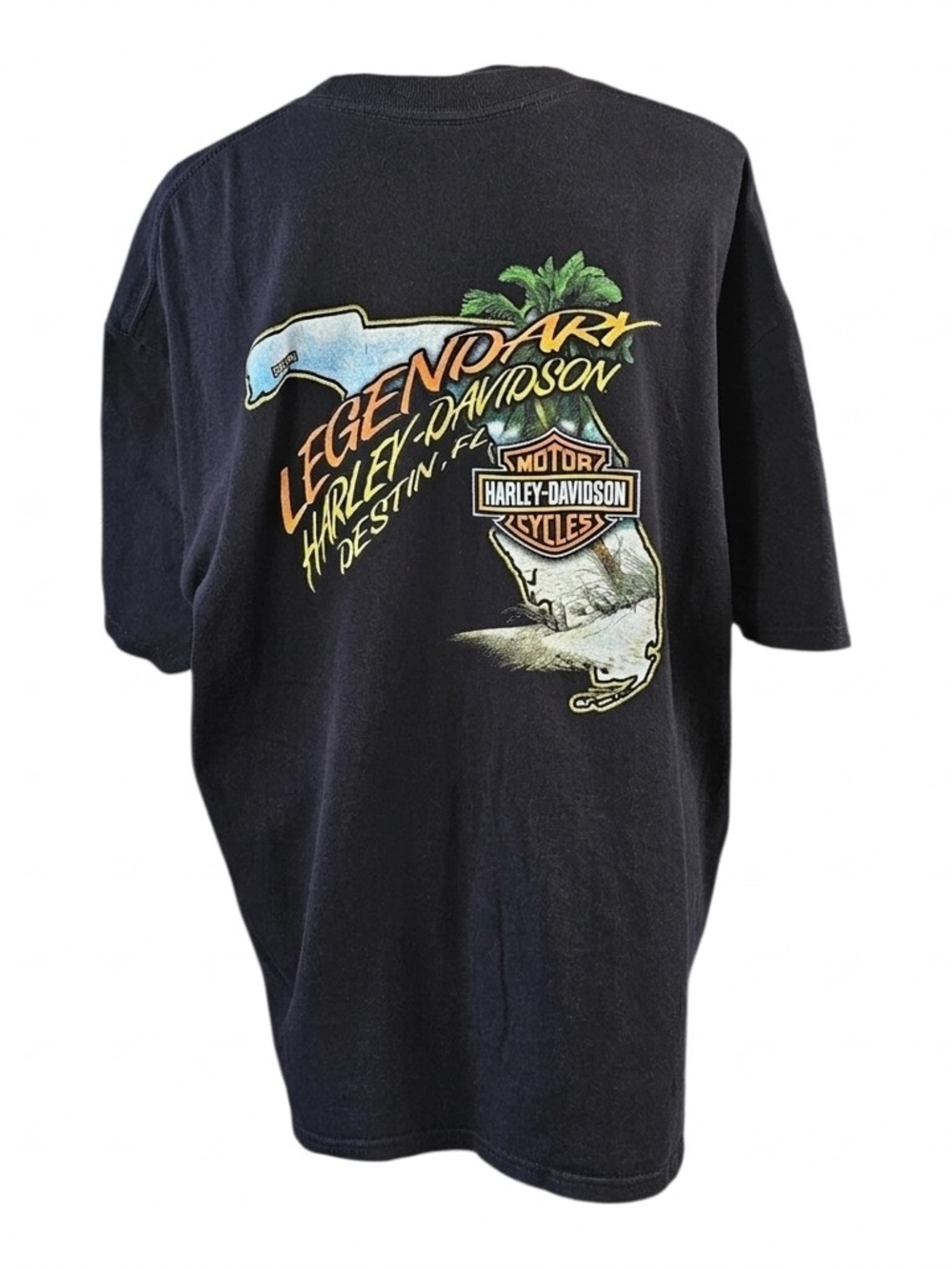 Authentic Harley-Davidson double-sided graphic t-shirt from Harley-Davidson of D